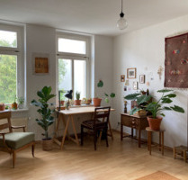 Zwischenmiete in heller, gemütlicher Wohnung - Leipzig Altwest