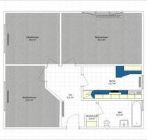 Gepflegte & großzügige 3-Zimmer-Wohnung mit Balkon & Stellplatz - Bergheim