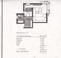 Appartment in 86356 Neusäss - 520,00&nbsp;EUR Kaltmiete, ca.&nbsp; 40,32&nbsp;m&sup2; in Neusäß (PLZ: 86356)
