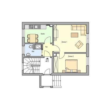 Foto - Etagenwohnung zur Miete in Schleiz