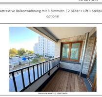 Wunderschöne 3-Zimmer-Wohnung im modernen Neubau Märkische All - Berlin Marzahn-Hellersdorf