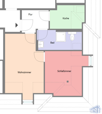 Foto - 2 Zimmer Etagenwohnung zur Miete in Zittau