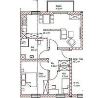 Neubau - 3 Zimmer Wohnung im 1.OG mit Balkon, Stellplätze in Zentraler u. Ruhiger Lage - Neuötting
