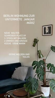 Foto - 3 Monate Wohnung zur Untermiete Friedenau