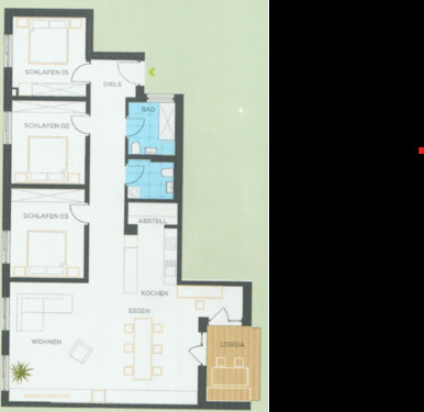 Foto - 4 Zimmer Etagenwohnung zur Miete in Marktredwitz