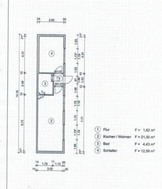 Foto - 2 Zimmer Erdgeschoßwohnung in Berlin
