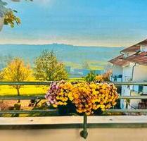 Helle 2-Zimmer Dachgeschoss-Wohnung mit herrlichem Ausblick - Bad Saulgau