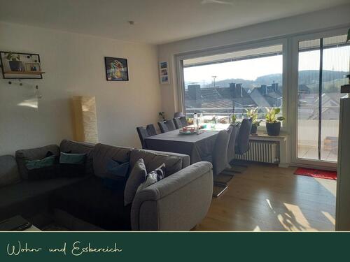 Foto - 83m² mit Südwestbalkon & Fernblick - 3 Zi., Garage + Stellplatz