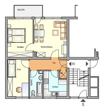 Foto - Etagenwohnung in Remscheid
