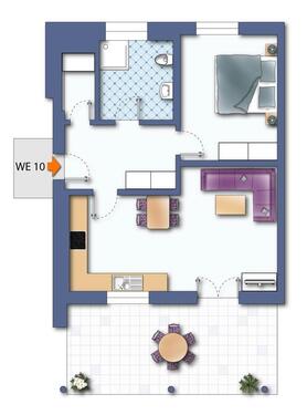 Foto - 2 Zimmer Etagenwohnung zur Miete in Lychen