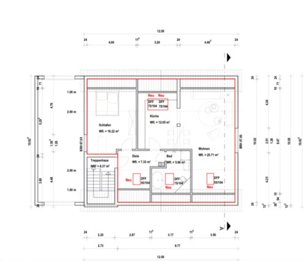 Foto - Etagenwohnung zur Miete in Maxdorf
