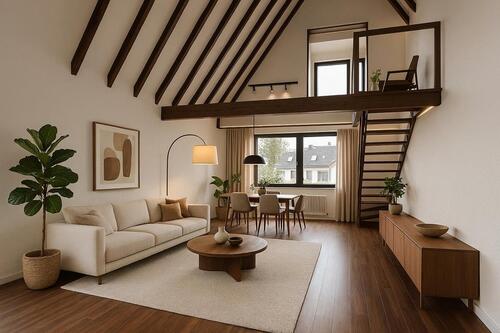 Foto - 3 Zimmer Dachgeschoßwohnung zur Miete in Düsseldorf