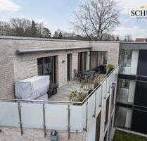 **Penthouse-Wohnung mit großer Dachterrasse in Cloppenburg zu vermieten**