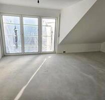 Erstbezug einer 3-Zimmer-Dachgeschoss-Wohnung - Korb