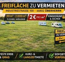Freifläche auf eingezäuntem Grundstück zu vermieten - Überherrn