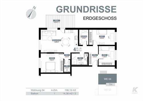 Foto - 4 Zimmer Etagenwohnung in Dillingen an der Donau