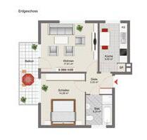 51m² - Wohnung - renoviertsaniert inkl. Stellplatz + Küche - Wilhelmshaven Heppens