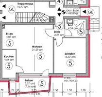 2 Zimmer EG-Wohnung mit Balkon mit Stellplatz auf dem Innenhof - Hilden