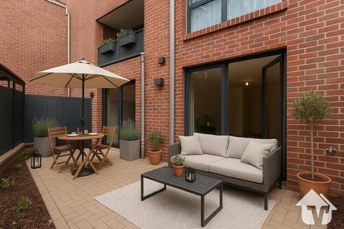 Foto - Rollstuhlgerechte Erdgeschosswohnung mit Einbauküche mitten im Zentrum!