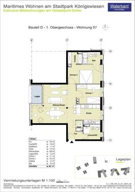 Foto - 3 Zimmer Etagenwohnung zur Miete in Schleswig