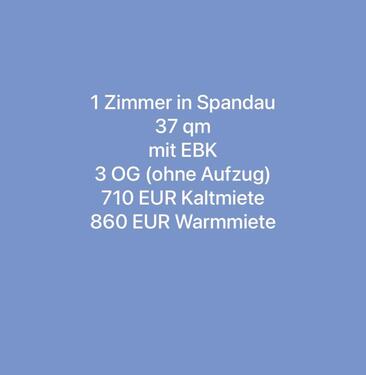 Foto - 1 zimmer wohnung berlin spandau