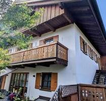 Sonnige 3-Zi-Wohnung mit Garten und Bergblick bei Bad Tölz - Reichersbeuern