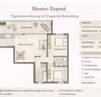 3-Zimmer-Terrassenwohnung , Wuppertal Katernberg