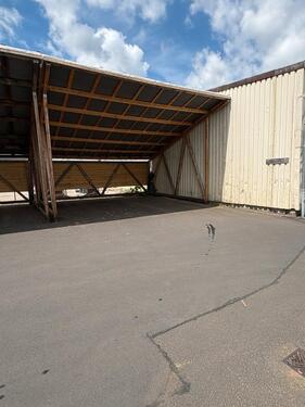 Foto - Stellplatz Carport Wohnmobil Anhänger Abstellplatz