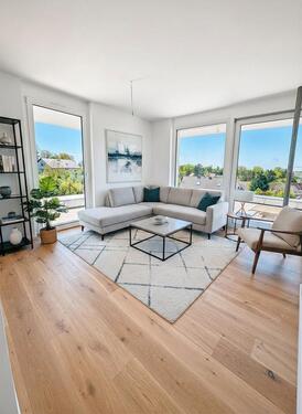 Foto - Modern. Ruhig. Grün Penthouse 3,5 Zi Neubauwohnungen mit großer Terrasse in traumhafter Feldrandlage