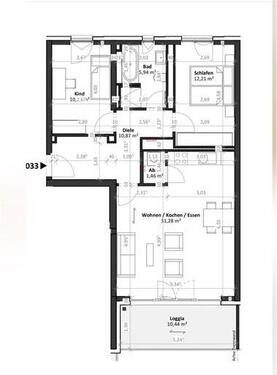 Foto - 3 Zimmer Etagenwohnung zur Miete in Schönefeld