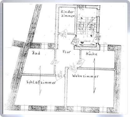 Foto - 3 Zimmer Etagenwohnung zur Miete in Mittweida