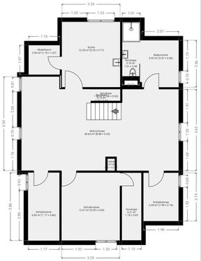 Foto - helle große Dachgeschosswohnung