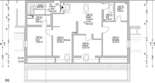 Foto - 4 Zimmer Dachgeschoßwohnung zur Miete in Rühen