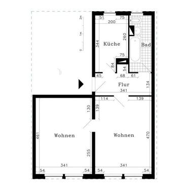 Foto - 2 Zimmer Wohnung in guter Lage von Werdau für 34.900€