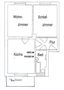 Foto - 2 Zimmer Etagenwohnung in Glauchau