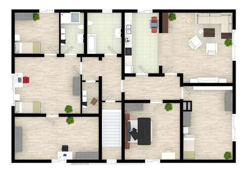 Foto - 6-Zimmer-Wohnung mit großem Garten Teich Stellplätzen Kamen-Süd