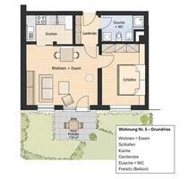 2 Zimmer Wohnung - renoviert - zentrale Lage - Achern