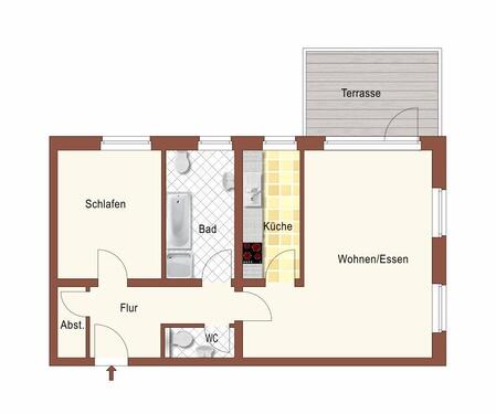 Foto - Wohnung zu vermieten in Nideggen