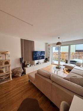 Foto - Moderne 2-Zimmer Erdgeschoss Wohnung mit großer Terasse