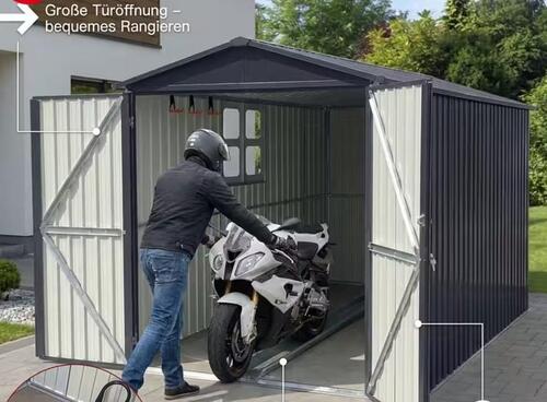 Foto - Motorrad Garage Motorrad Stellplatz trocken + abschließbar