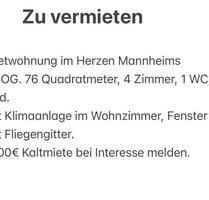 Wohnung zu vermieten in Mannheim Wohnung zu vermieten in Mannheim