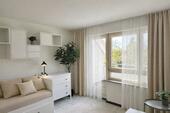 Foto - Modern möbliertes 1-Zimmer-Apartment mit Balkon & Stellplatz
