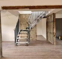 Großzügiges Wohnen auf zwei Ebenen – 5,5-Zimmer Maisonette Wohnung mit Dachterrasse & Fachwerk - Forchtenberg