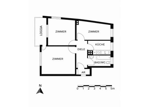 Foto - 3 Zimmer in Berlin-Wedding – ideal für Paar oder 2er-WG