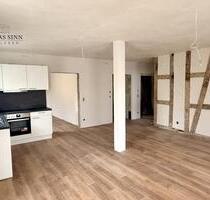 Stilvoll wohnen im historischen Ambiente – 3,5-Zimmer Hochparterre-Wohnung mit Balkon & sichtbarem Fachwerk“ - Forchtenberg