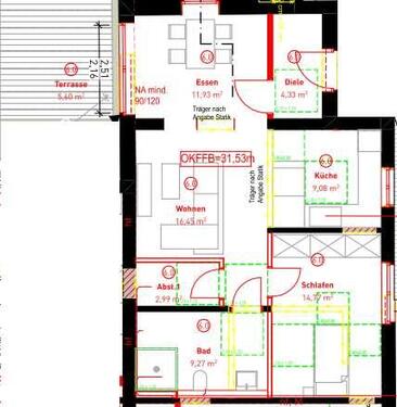 Foto - Etagenwohnung zur Miete in Rhede
