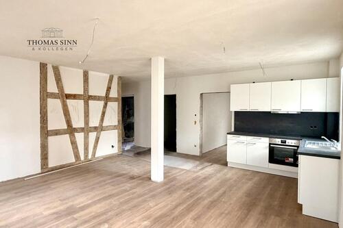 Foto - Charmante 3,5-Zimmer Hochparterre-Wohnung mit Terrasse & Fachwerkflair im kernsanierten Denkmal