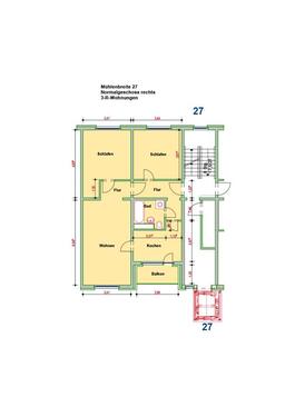 Foto - 3 Zimmer Etagenwohnung in Köthen (Anhalt)