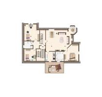 Stilvolle 5-Zimmer-DG-Maisonette in zentraler Lage mit Erker, Balkon und zwei Bädern - Bad Doberan