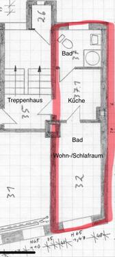 Foto - 1 Zimmer Etagenwohnung zur Miete in Flensburg